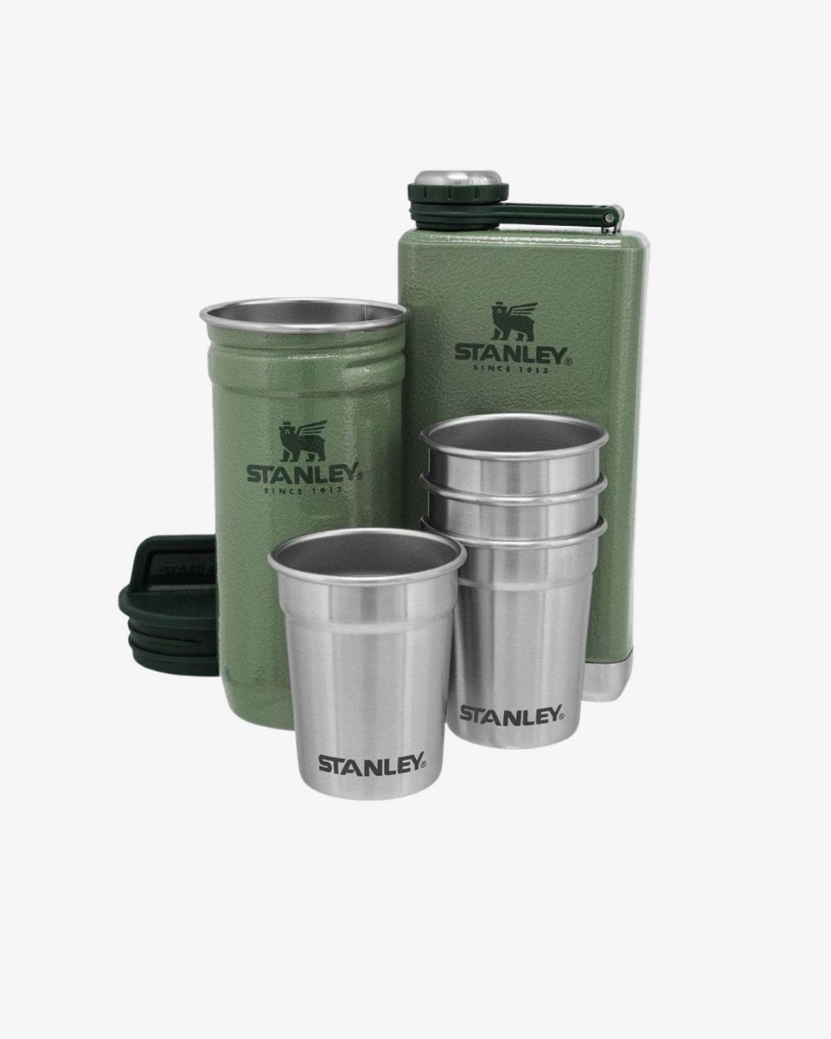 Set Stanley Butelca, 4 Pahare, Verde