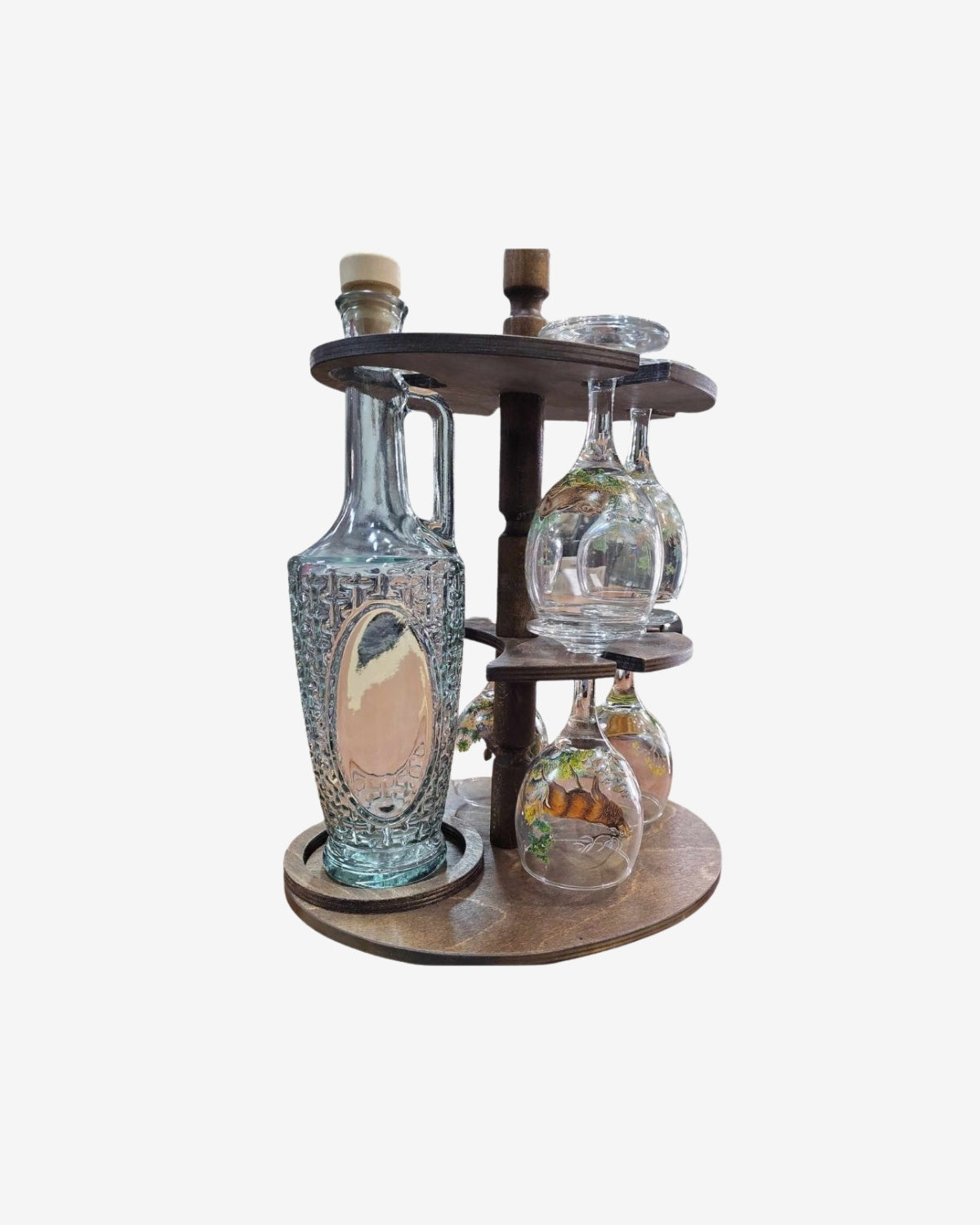 Suport Cadou Pahare si Sticla