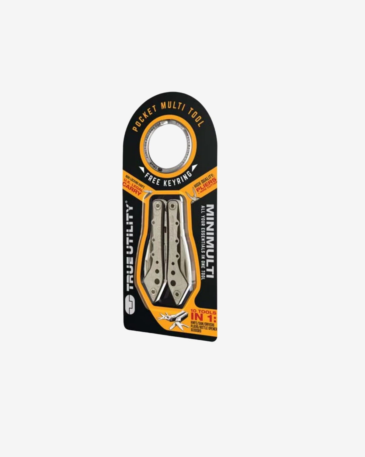 Multitool True, 10 in 1, pentru buzunar